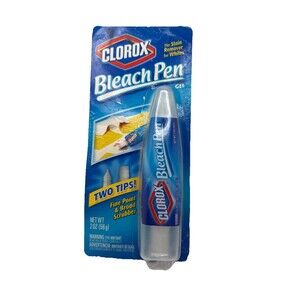 Clorox Bleach Pen DUAL TIP Zero Splash  2oz/56g New